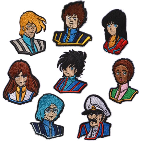 Parches Personajes de Robotech