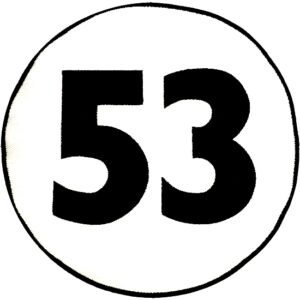 Parche Logo 53 Grande de Herbie