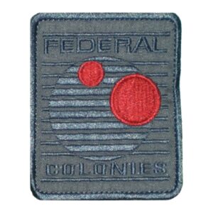 Parche Logo Federal Colonies del Vengador del Futuro (Total Recall)