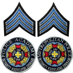 Parches de Locademia de Policía