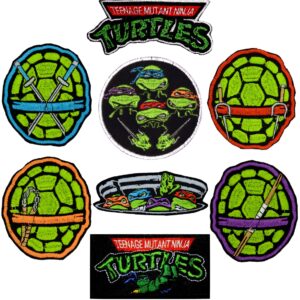 Parches de las Tortugas Ninjas TMNT