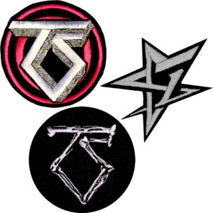 Parches de Twisted Sister