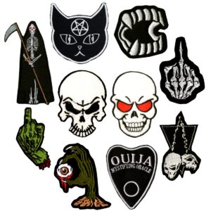 Parches de Terror (Muerte, Calaveras y Zombies)