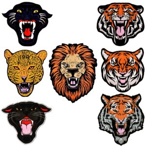 Parches de Animales Salvajes Grandes (Felinos)