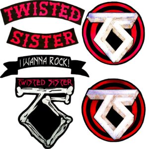 Parches de Twisted Sister Grandes