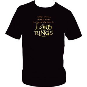 Remera El Señor De Los Anillos ADR