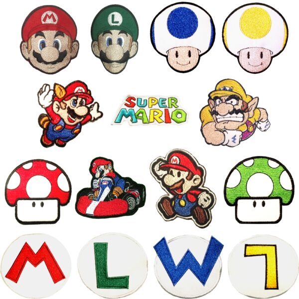 Parches de Mario Bros