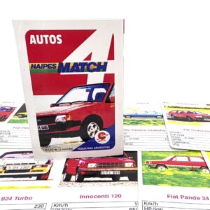 Mazo de Autos Match 4