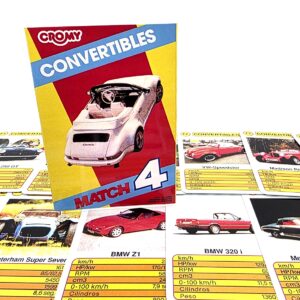 Mazo de Autos Convertibles Match 4